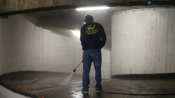 nettoyage de parking 